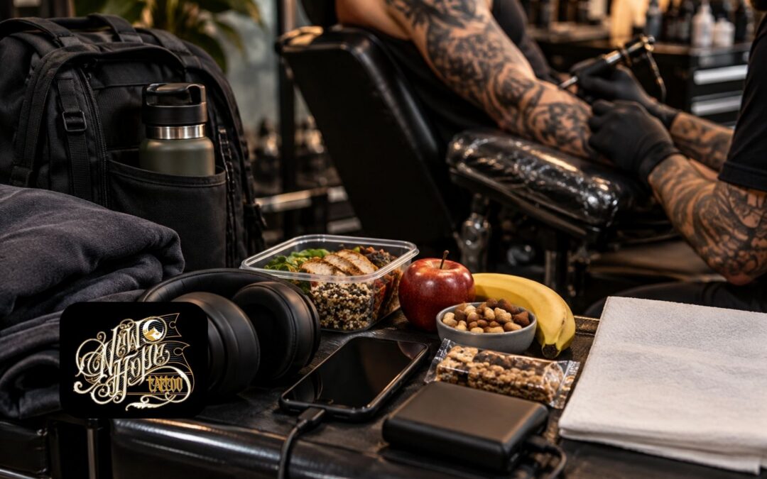 How to Prepare for a Long Tattoo Session: What to Eat, Wear & Bring